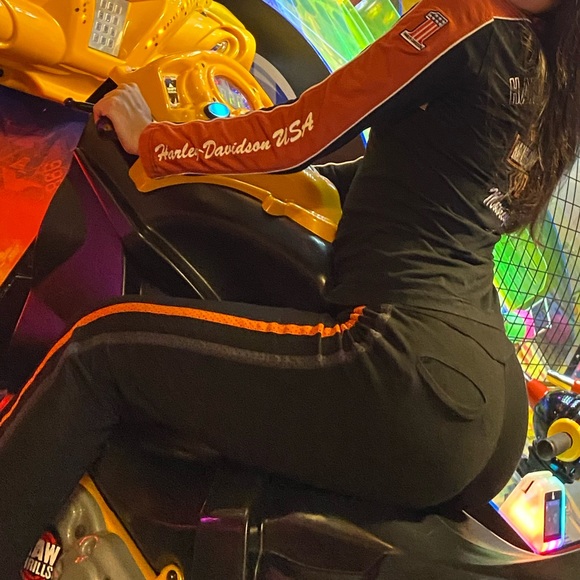 Harley Davidson Motorcycle Tracksuit RARE - Picture 2 of 8